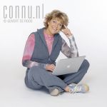 12-10-2004 Simone Kleinsma at studio Amsterdam Photo: Govert de Roos/Connu